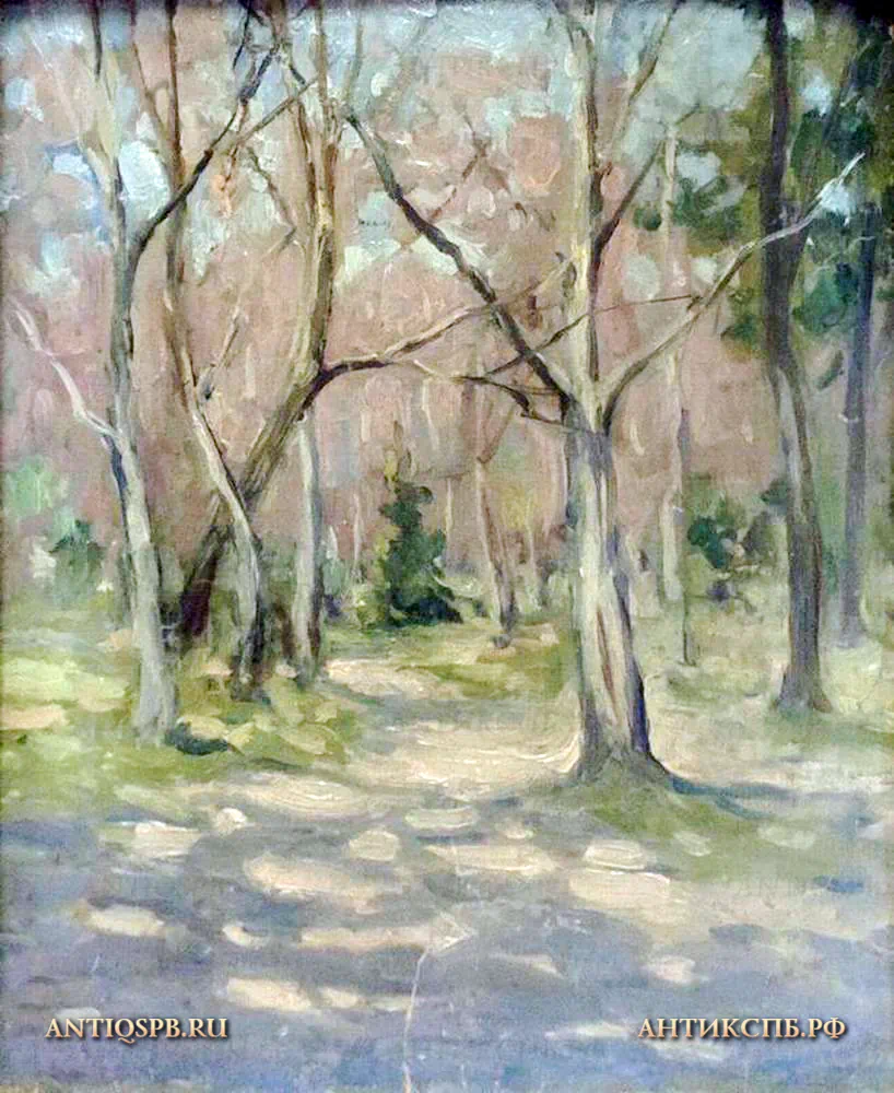 18373. Картина "Деревья". 